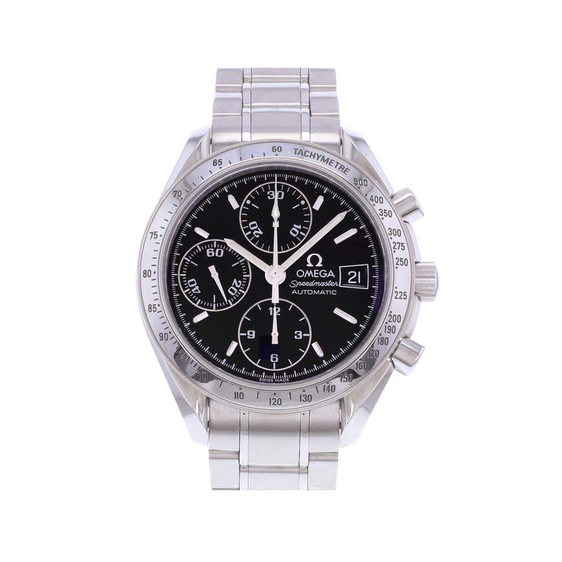 Montre d'occasion OMEGA Speedmaster Date Automatique homme automatique bracelet acier - vue 1