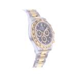 Montre d'occasion ROLEX Cosmograph Daytona homme mouvement automatique certifié (cosc) bracelet or jaune 750/000 et acier - vue 2