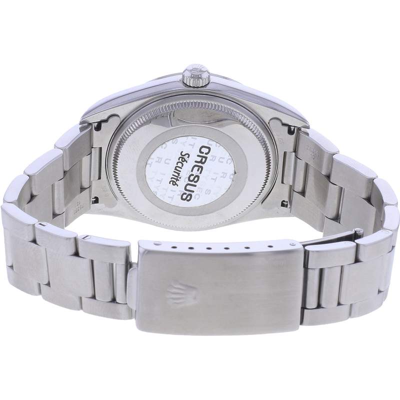 Montre d'occasion ROLEX Air King mixte automatique bracelet acier - vue 3
