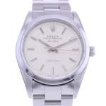 Montre d'occasion ROLEX Air King mixte automatique bracelet acier - vue D1