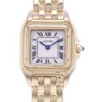 Montre d'occasion CARTIER Panthère Petit Modèle femme quartz bracelet or jaune 750/000 - vue D1
