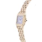 Montre d'occasion CARTIER Panthère Petit Modèle femme quartz bracelet or jaune 750/000 - vue D2