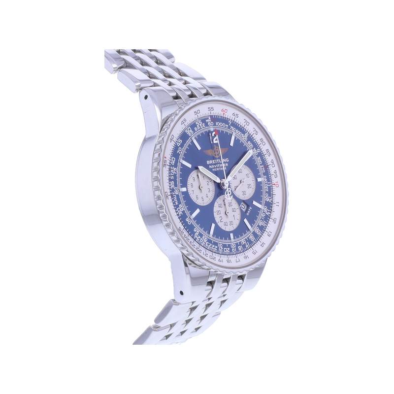 Montre d'occasion BREITLING Navitimer Heritage homme mouvement automatique certifié (cosc) bracelet acier - vue 2