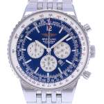 Montre d'occasion BREITLING Navitimer Heritage homme mouvement automatique certifié (cosc) bracelet acier - vue D1