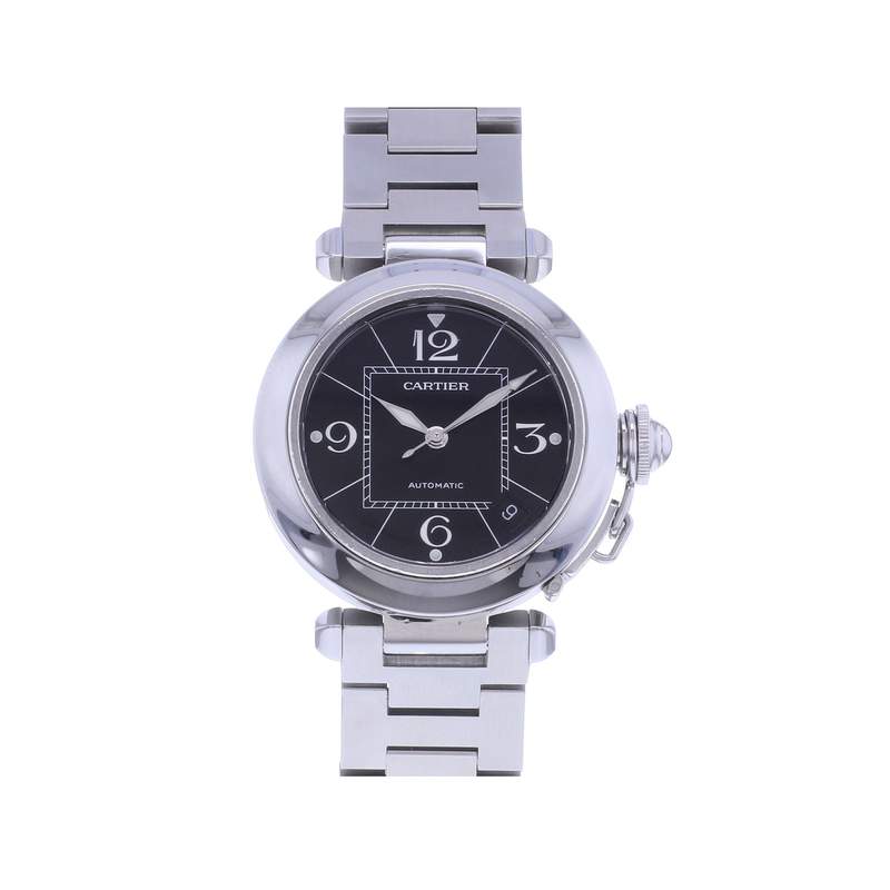 Montre d'occasion CARTIER Pasha C mixte automatique bracelet acier - vue 1