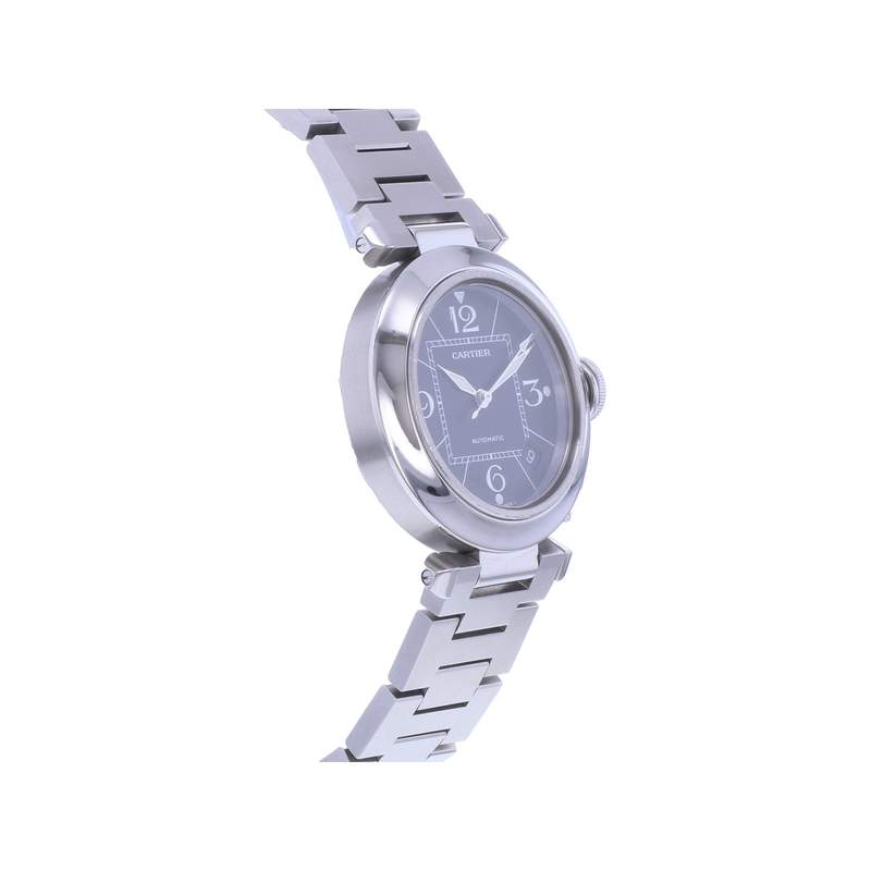 Montre d'occasion CARTIER Pasha C mixte automatique bracelet acier - vue 2