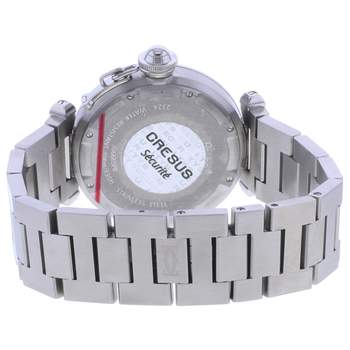 Montre d'occasion CARTIER Pasha C mixte automatique bracelet acier