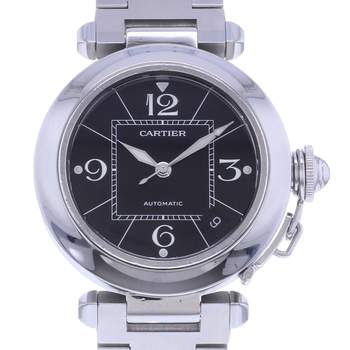 Montre d'occasion CARTIER Pasha C mixte automatique bracelet acier