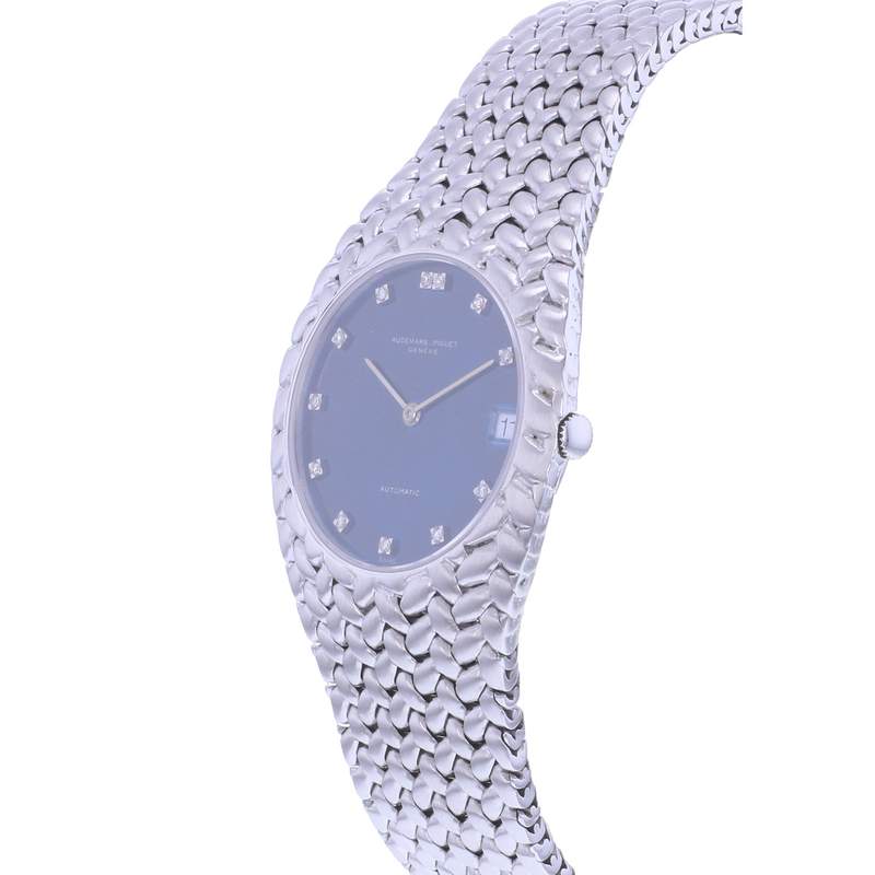 Montre d'occasion AUDEMARS PIGUET Cobra Diamants femme automatique bracelet or blanc 750/000 - vue D2