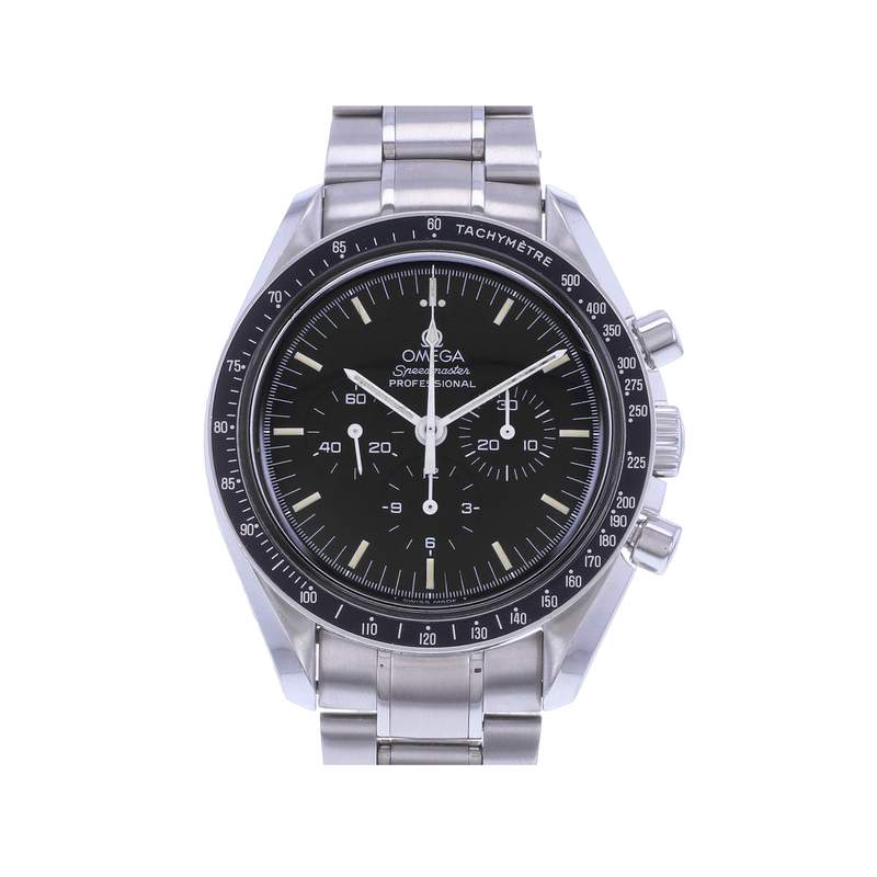 Montre d'occasion OMEGA Speedmaster Moonwatch homme mécanique bracelet acier - vue 1
