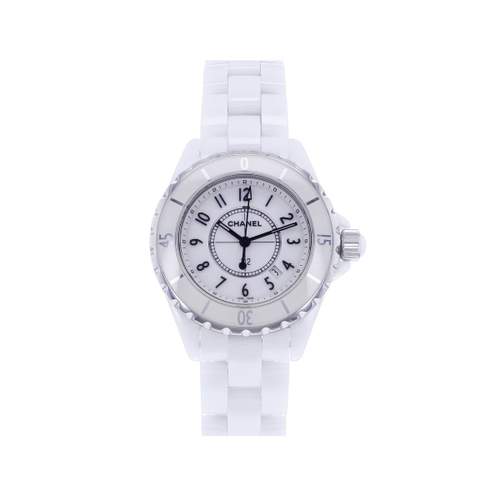 Montre d'occasion CHANEL J12 33 mm femme quartz bracelet céramique