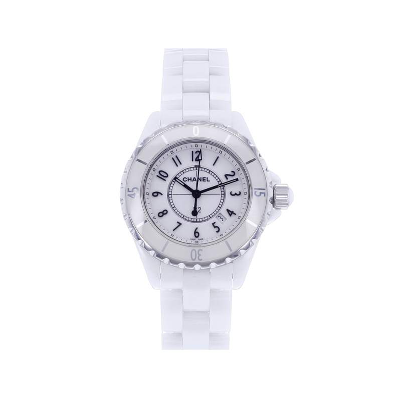 Montre d'occasion CHANEL J12 33 mm femme quartz bracelet céramique - vue 1
