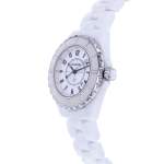 Montre d'occasion CHANEL J12 33 mm femme quartz bracelet céramique - vue D2