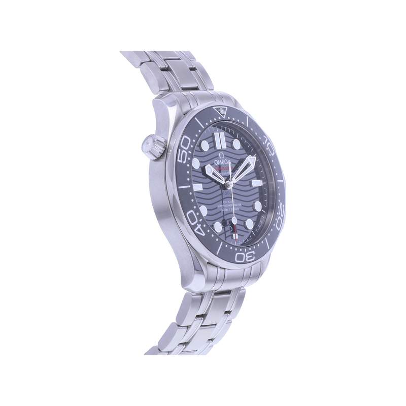 Montre d'occasion OMEGA Seamaster Diver 300 m Co-Axial Master Chronometer homme automatique bracelet acier - vue 2