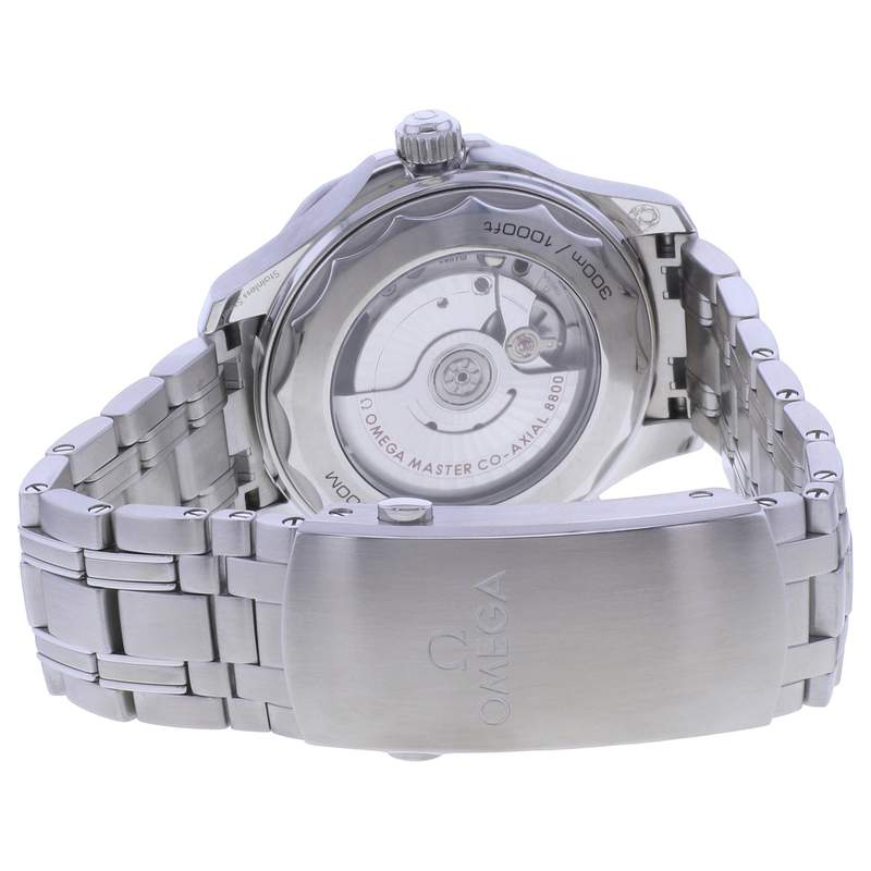 Montre d'occasion OMEGA Seamaster Diver 300 m Co-Axial Master Chronometer homme automatique bracelet acier - vue 3
