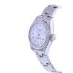 Montre d'occasion ROLEX Date Lady femme mouvement automatique certifié (cosc) bracelet acier - vue D2