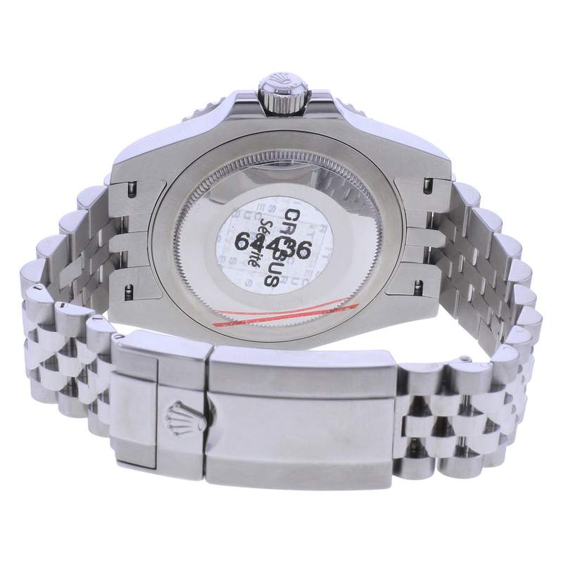 Montre d'occasion ROLEX GMT-Master II Pepsi homme mouvement automatique certifié (cosc) bracelet acier - vue 3