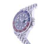 Montre d'occasion ROLEX GMT-Master II Pepsi homme mouvement automatique certifié (cosc) bracelet acier - vue D2