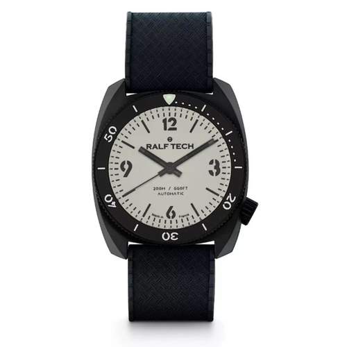 Montre d'occasion RALF TECH WRB Automatic Black Ecume homme automatique bracelet acier