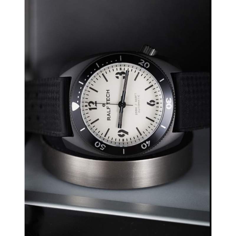 Montre d'occasion RALF TECH WRB Automatic Black Ecume homme automatique bracelet acier - vue D3