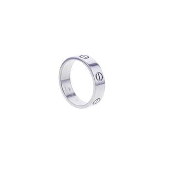 Bague d'occasion CARTIER Love homme or blanc 750/1000