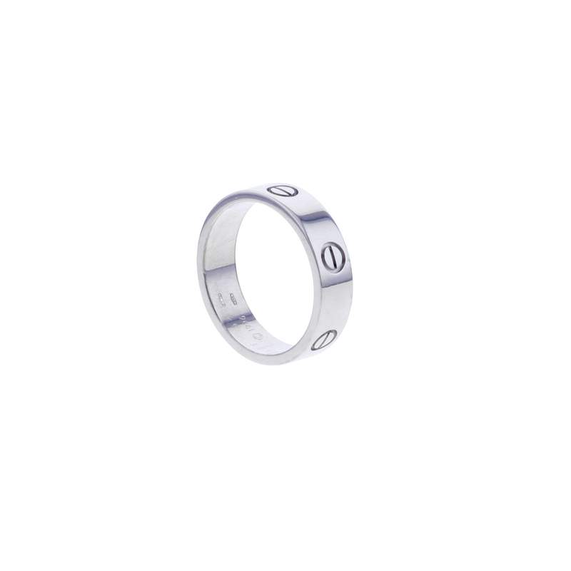 Bague d'occasion CARTIER Love homme or blanc 750/1000 - vue 1