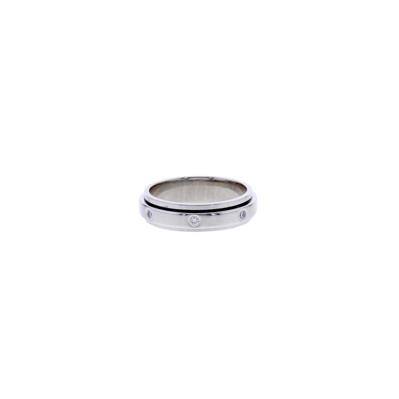 Bague d'occasion PIAGET Possession Bandeau femme or blanc 750/1000 - vue 2