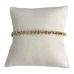 Bracelet d'occasion 3 ors 750  maille fantaisie 18,5 cm - vue 1