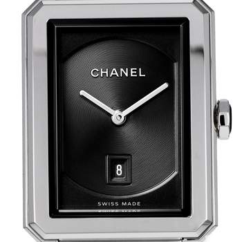 Montre d'occasion CHANEL Boy-Friend Moyen Modèle femme quartz bracelet acier