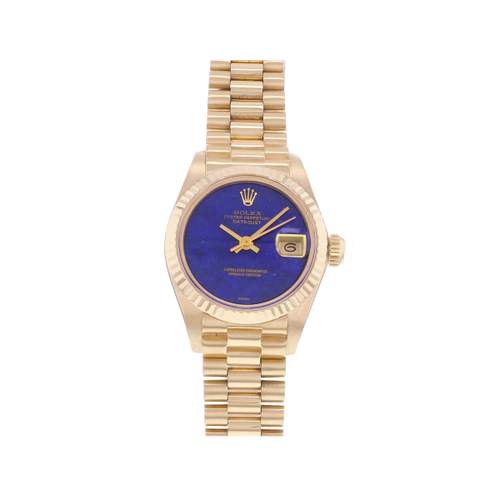 Montre d'occasion ROLEX DateJust Lady femme automatique bracelet or jaune 750/000