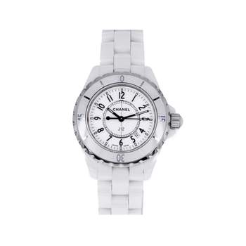 Montre d'occasion CHANEL J12 33 mm femme quartz bracelet céramique