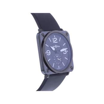 Montre d'occasion BELL & ROSS BRS-98 Céramique homme quartz bracelet caoutchouc