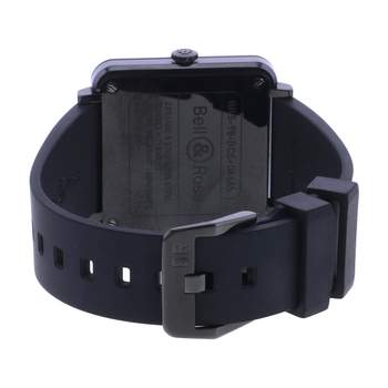 Montre d'occasion BELL & ROSS BRS-98 Céramique homme quartz bracelet caoutchouc
