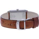 Montre d'occasion JAEGER LECOULTRE Reverso Classique mixte quartz bracelet cuir d'origine - vue 3