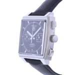 Montre d'occasion TAG HEUER Monaco homme automatique bracelet cuir cresus - vue D2