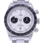 Montre d'occasion TUDOR Black Bay Chrono 41 homme mouvement automatique certifié (cosc) bracelet acier - vue D1