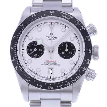 Montre d'occasion TUDOR Black Bay Chrono 41 homme mouvement automatique certifié (cosc) bracelet acier