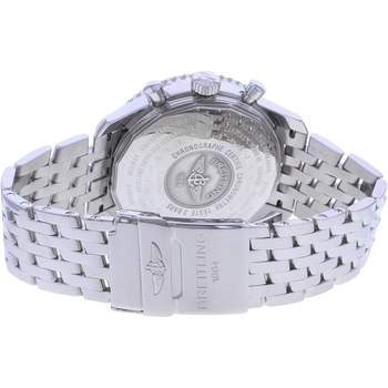 Montre d'occasion BREITLING Navitimer World homme mouvement automatique certifié (cosc) bracelet acier