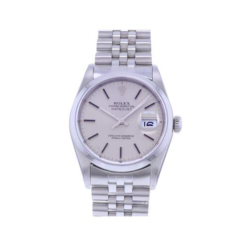 Montre d'occasion ROLEX DateJust 36 mixte mouvement automatique certifié (cosc) bracelet acier