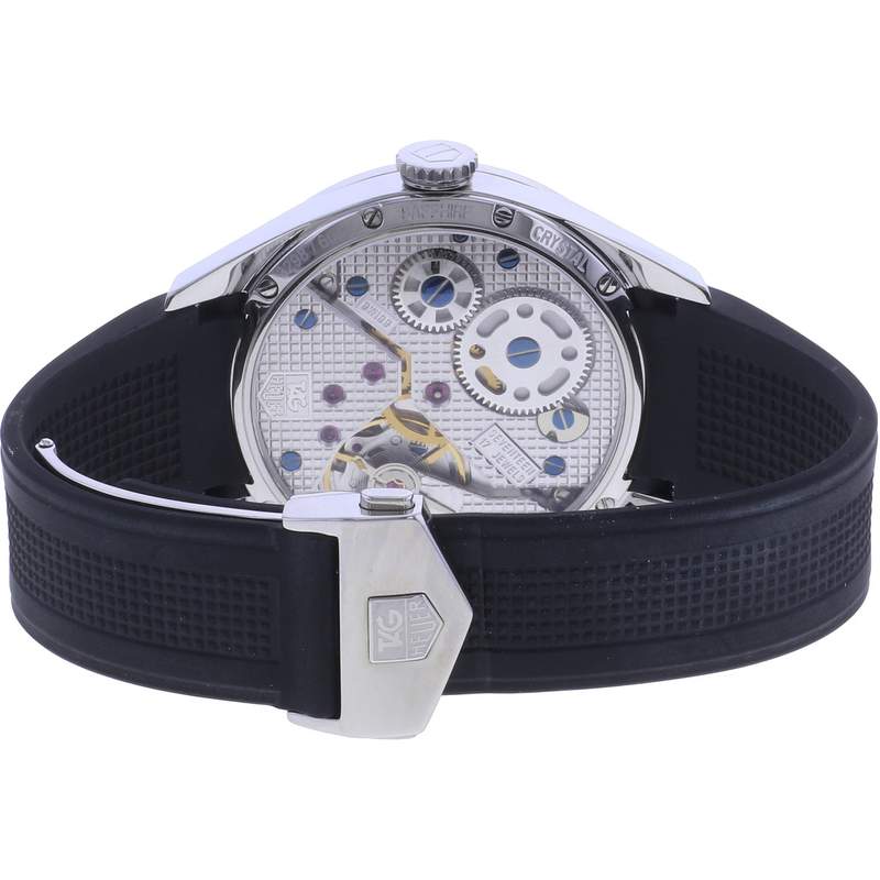Montre d'occasion TAG HEUER Carrera Calibre 1 homme mécanique bracelet caoutchouc - vue 3