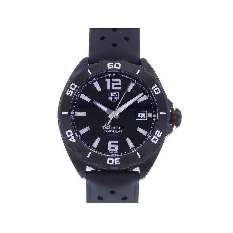Montre d'occasion TAG HEUER Formula 1 Calibre 5 homme automatique bracelet caoutchouc - vue 1