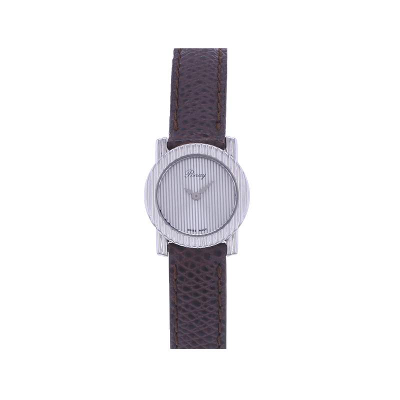 Montre d'occasion POIRAY Ma Seconde femme quartz bracelet cuir d'origine - vue 1