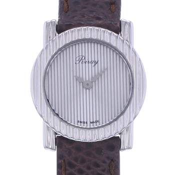 Tweedehands POIRAY Ma Seconde dameshorloge met quartz uurwerk en originele leren band
