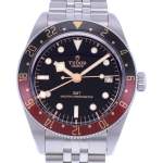 Montre d'occasion TUDOR Black Bay 58 homme mouvement automatique certifié (cosc) bracelet acier - vue D1