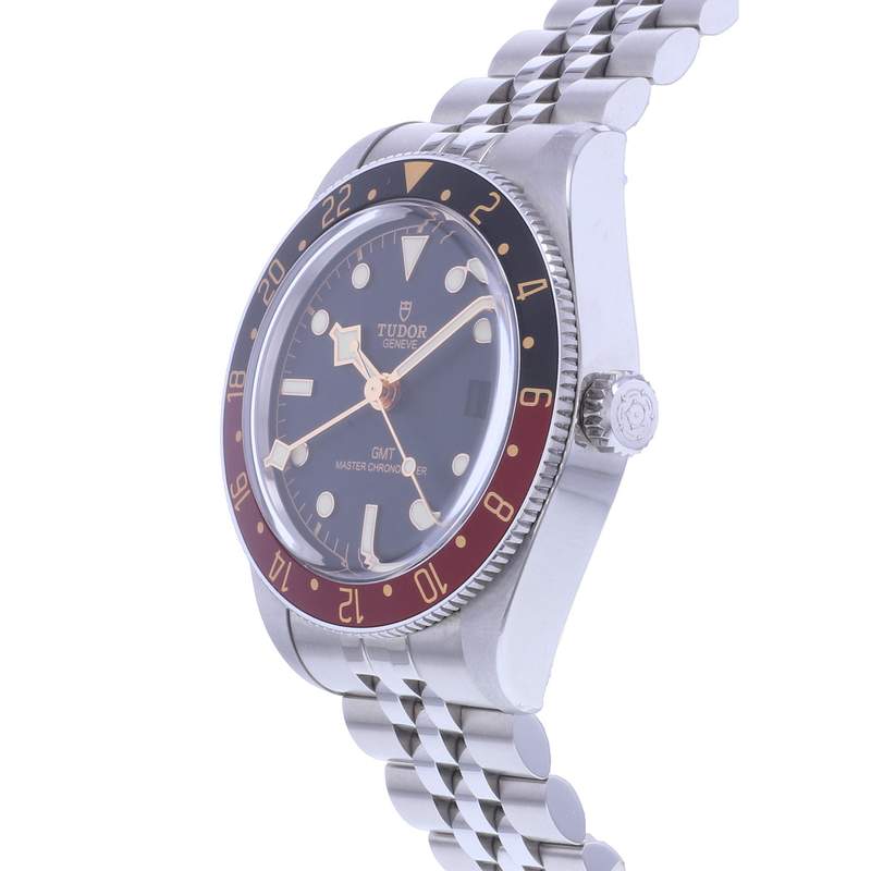Montre d'occasion TUDOR Black Bay 58 homme mouvement automatique certifié (cosc) bracelet acier - vue D2