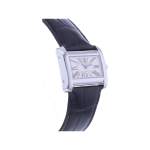 Montre d'occasion CARTIER Tank Divan femme quartz bracelet cuir d'origine - vue 2