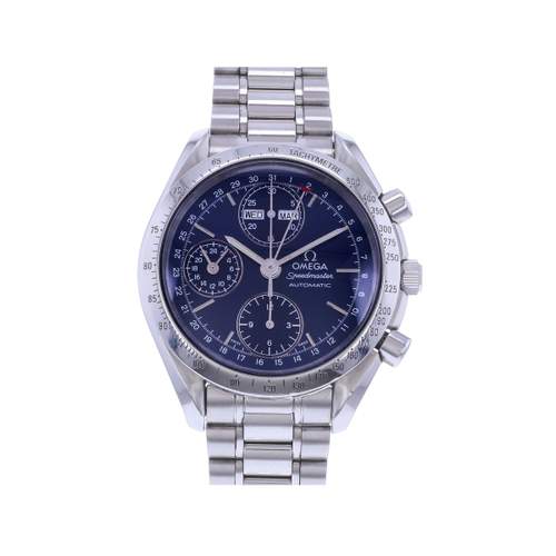 Montre d'occasion OMEGA Speedmaster Day-Date homme automatique bracelet acier