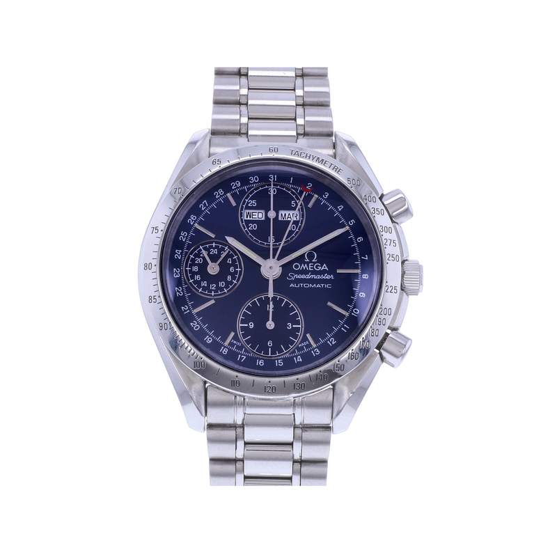 Montre d'occasion OMEGA Speedmaster Day-Date homme automatique bracelet acier - vue 1
