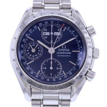 Montre d'occasion OMEGA Speedmaster Day-Date homme automatique bracelet acier