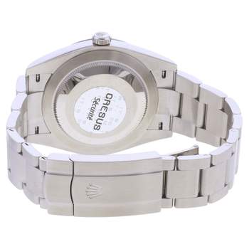 Montre d'occasion ROLEX Oyster Perpetual 41 mm homme mouvement automatique certifié (cosc) bracelet acier